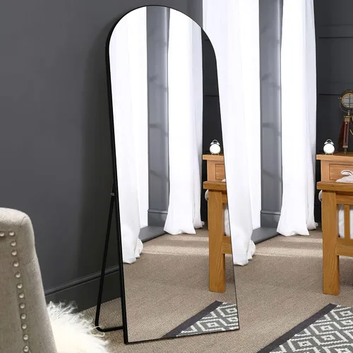 Miniatura 10 de KIAYACI - Espejo para pared de cuerpo completo, espejo para dormitorio o vestidor, se puede colocar de pie, colgado o apoyado contra la pared