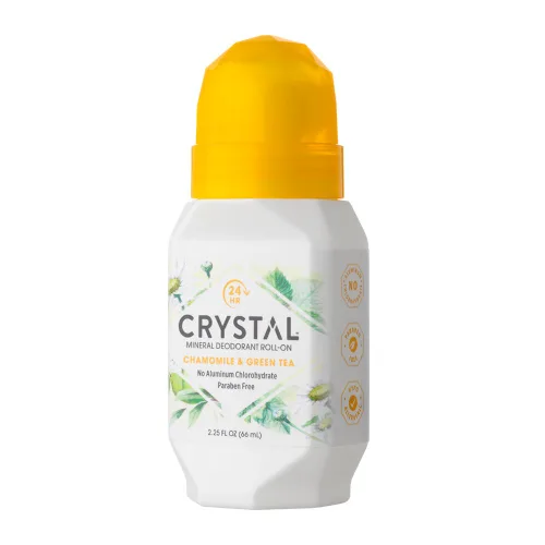 Miniatura 4 de Crystal- Desodorante mineral Roll-On manzanilla y té verde, paquete de de 12