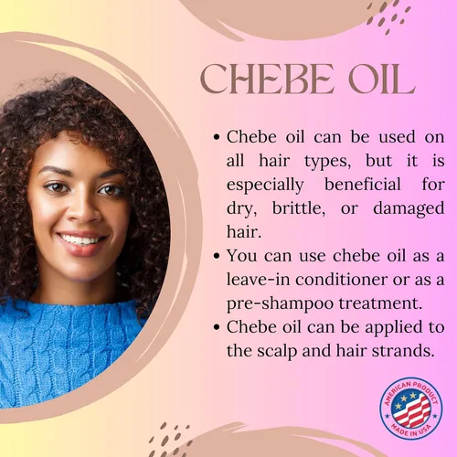 Miniatura 5 de Aceite para el crecimiento del cabello de Chad Africa – Hidratante 10 en 1 con aroma a lavanda para cuero cabelludo y cabello (4 onzas)
