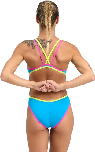 Miniatura 2 de Arena Traje de baño con espalda cruzada doble para mujer