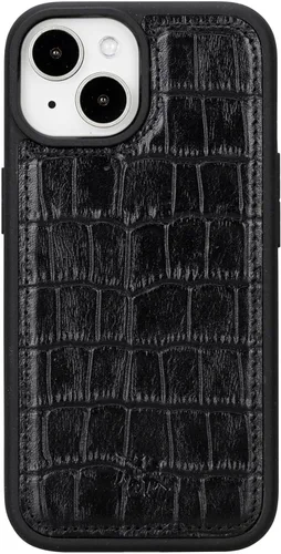 Miniatura 248 de Venito Lucca - Funda de piel compatible con Samsung Galaxy Note 10 (6,3 pulgadas), extra segura, con cubierta trasera acolchada, cocodrilo negro