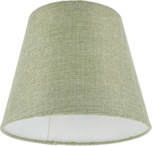 DOITOOL Pantalla de tela para lámpara de tela, cubierta de lámpara de tambor E14, cubierta de repuesto para mesa de luz de pie para mesita de noche,