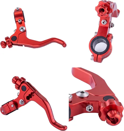 Miniatura 5 de Palanca de embrague de acrobacias CNC corta universal de 7/8" 22mm para motocicleta, manija de embrague de aleación de aluminio, compatible