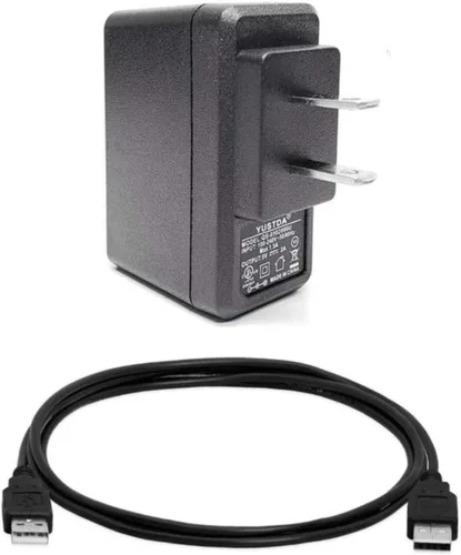 Adaptador de repuesto de 5 V CA/CC para Stanley FATMAX SL10LEDSL SL10LEDS TL600PS TL450PS Zero Trace TL1KPZ TL1KPS BB24PS Linterna LED de lúmenes