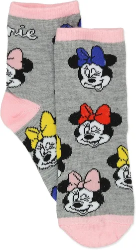 Miniatura 4 de Minnie Mouse - Paquete de 5 calcetines para niñas