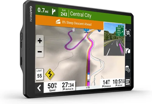 Miniatura 2 de Garmin RV 1095, navegador GPS de 10 pulgadas extra grande, fácil de leer, enrutamiento personalizado, imágenes satelitales de alta resolución