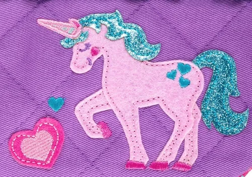 Miniatura 4 de Stephen Joseph las niñas Quilted Unicornio cartera y cartera