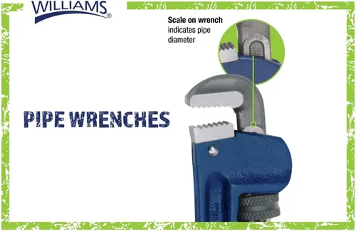 Miniatura 2 de Williams 13508 Llave de tubo de aluminio, 18 pulgadas