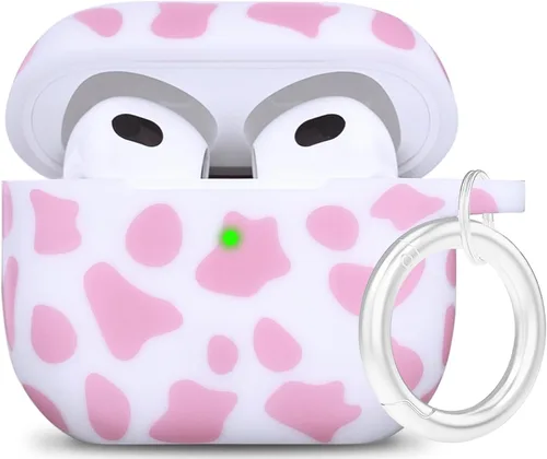 Miniatura 38 de Funda de Airpod Pro de silicona suave - Funda de estuche de carga de LitoDream para AirPods Pro de Apple, lindo protector de estuche para mujeres