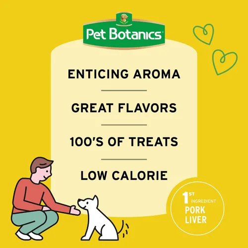 Miniatura 4 de Pet Botanics Bolsa de 20 oz. Premio de Entrenamiento Suave y Masticable, Sabor a Pollo, con 500 Golosinas por Bolsa, La Elección de los Mejores