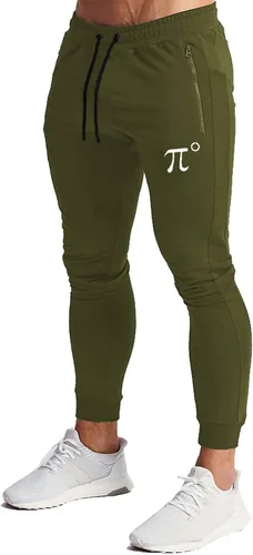 Wangdo Pantalones de chándal/joggers para hombre, pantalones deportivos de entrenamiento para gimnasio y ejercicio, corte ajustado con bolsillos con