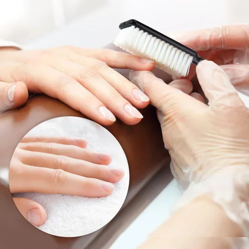 Miniatura 2 de NICEMOVIC 10 cepillos de uñas para limpiar las uñas, cepillo limpiador de uñas con agarre de mango, cepillo limpiador de uñas de mano, herramientas