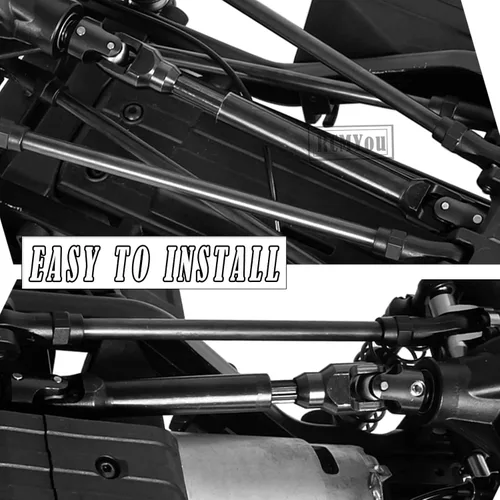 Miniatura 6 de Eje de transmisión de orugas RC 115-176MM Actualizaciones para 1/10 Axial SCX10 SCX10 II 90046 SCX10 III AXI03007 TRX4 D90, eje de transmisión
