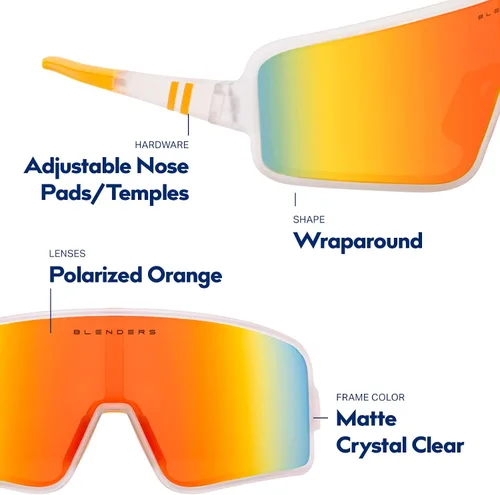 Miniatura 93 de Blenders Eyewear Eclipse X2 - Gafas de sol polarizadas - Lente envolvente - 100% protección UV - Para hombres y mujeres