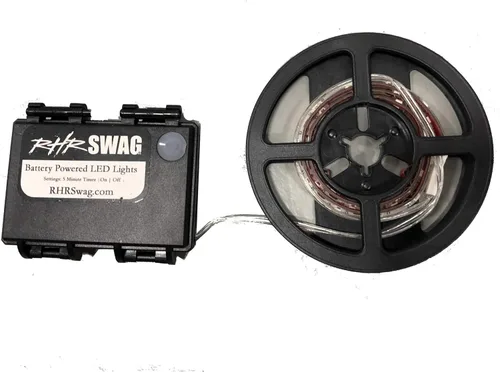 Miniatura 2 de RHR - Luces LED de carga con batería AA para caja de camión, luces LED de 18 pulgadas con interruptor y caja de batería AA