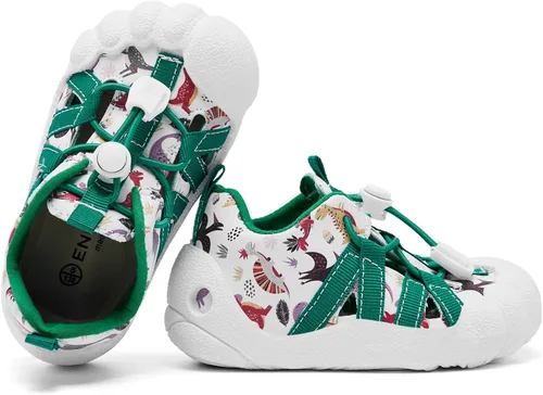 Miniatura 3 de Engtoy Zapatos de calcetín para bebés, zapatos para caminar para niños y niñas, zapatillas de cinco dedos cerrados, sin cordones