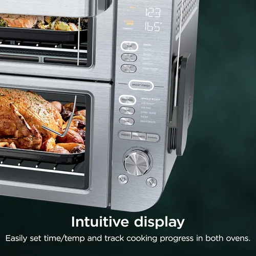 Miniatura 9 de Ninja Horno de encimera Double Stack XL y freidora de aire con sistema Pro Cook