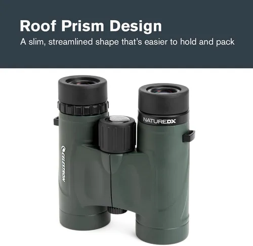 Miniatura 7 de Binoculares Nature DX, de Celestron 71328, color verde militar