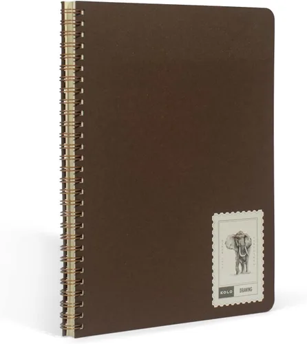 Miniatura 2 de Kolo - Cuaderno de dibujo de 7 x 10 pulgadas, encuadernado en espiral, 100 libras/163 gsm, ideal para grafito y lápiz