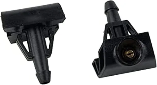 Miniatura 2 de BOLNEY 2 boquillas para limpiaparabrisas delantero de automóvil, para Nissan X-Trail 2008-2015, boquillas de limpiaparabrisas de automóvil