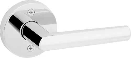 Miniatura 15 de Kwikset Milan - Manija de puerta de paso interior, palanca para puertas de armario y pasillo, manija reversible sin bloqueo, níquel satinado