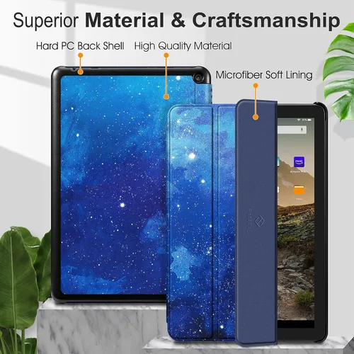 Miniatura 7 de Fintie Funda para tablet Amazon Fire HD 10 y Fire HD 10 Plus (solo compatible con versión 11ª generación 2021) – ultra ligera y delgada cubierta