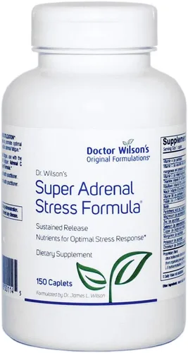 Doctor Wilson's Original Formulations Super Suprarrenal Stress Formula 150 comprimidos Adrenal, HPA Axis, Fatiga y Apoyo Energético