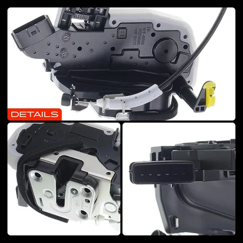 Miniatura 9 de A-Premium Actuador de Cerradura de Pestillo de Puerta Compatible con Vehículos Nissan - Altima 2007-2012 L4 2.5L/V6 3.5L, Sedán - Lado Delantero