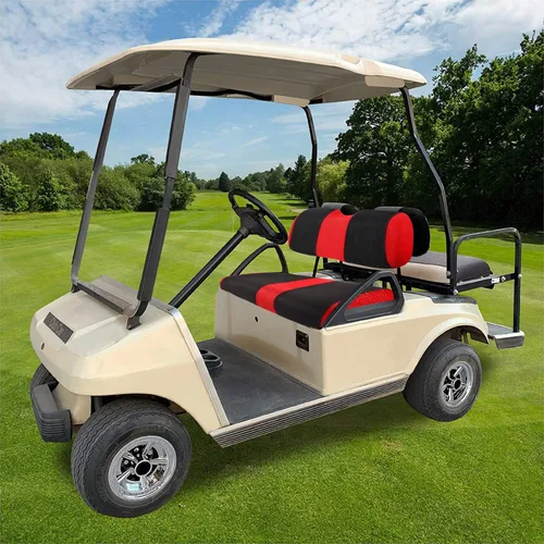 Miniatura 5 de Fundas de asiento delantero para carrito de golf EZGO, cubierta de asiento para carrito de golf compatible con EZGO TXT, almohadilla de asiento OEM