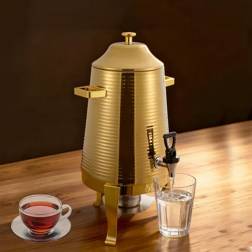 Miniatura 2 de Dispensador de agua caliente para caldera de agua, dispensador eléctrico de bebidas de 13 litros con función de calefacción y calor, grifo práctico
