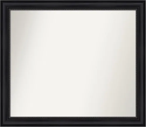 Miniatura 176 de Amanti Art Espejo personalizado, espejo de baño negro Astor, espejo de pared o espejo de tocador de baño sobre el fregadero (25 x 25 pulgadas)