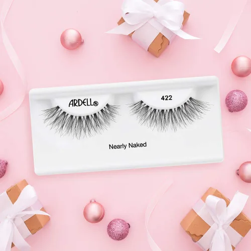 Miniatura 5 de Ardell Naked Natural Lashes 422 - Pestañas postizas de aspecto natural con Invisiband, tira de pestañas suaves de volumen y delicadas para uso