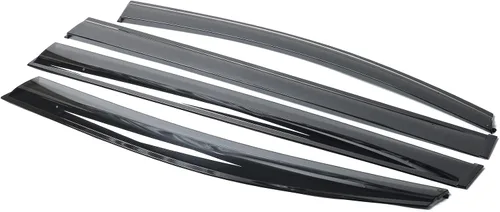 Miniatura 4 de IKON MOTORSPORTS Visor para ventana, compatible con Toyota Sienna 2011-2020, visor de ventana de policarbonato inyectado para proteger de la lluvia
