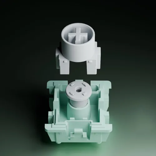 Miniatura 2 de GATERON Interruptor de teclado magnético Jade Ultra, previa a un viaje lineal de ajuste libre de fábrica prelubricado para teclado magnético