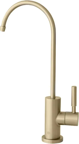 Miniatura 13 de Stylish Grifo de agua potable Cartucho de núcleo de cerámica de acero inoxidable, mango único, arco alto, rotación de 360 grados, grifo de ósmosis