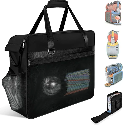 Miniatura 8 de Bolsa portátil de transporte para máquina Ninja Slushi FS300/FS301 - Estuche de viaje a prueba de polvo para máquina de bebidas congeladas - Funda