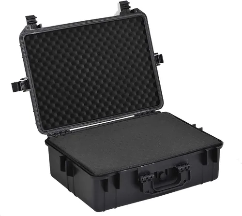 Miniatura 6 de MEIJIA Funda rígida protectora impermeable portátil, funda para cámara con espuma de ajuste personalizable insertada, apta para uso con drones