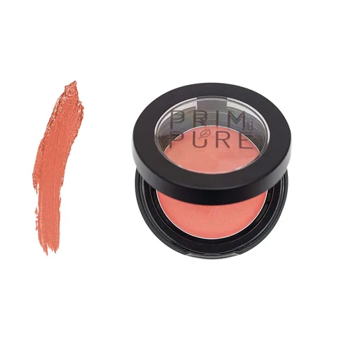 Miniatura 5 de Prim and Pure Paleta de rubor en crema natural, rubor mineral de color clásico, cosméticos orgánicos profesionales para la cara (TOTALLY SHY)