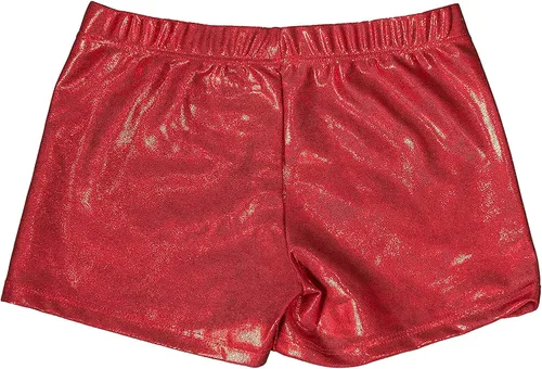 Miniatura 6 de Aosva 2 pantalones cortos de gimnasia atlética para niñas de 2 a 14 años
