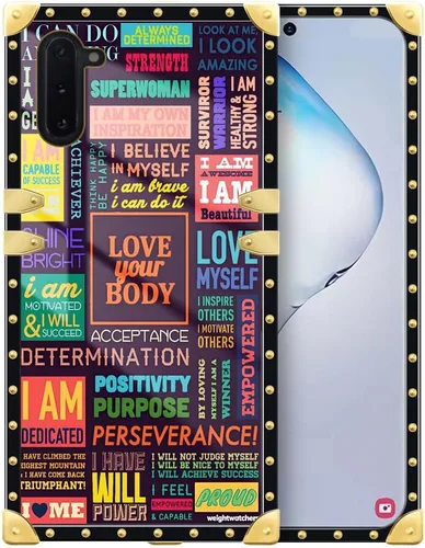 Miniatura 14 de DAIZAG Funda compatible con Samsung Galaxy Note 10 Plus, decoración dorada de mujer de fe, funda protectora de TPU suave antiarañazos