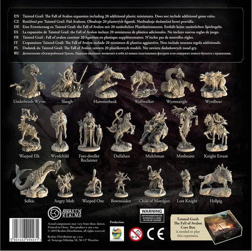 Miniatura 2 de Tainted Grail The Fall of Avalon Monsters of Avalon MINIATURES ACTUALIZACIÓN - Mejora tu juego con miniaturas detalladas. A partir de 14 años, 1-4