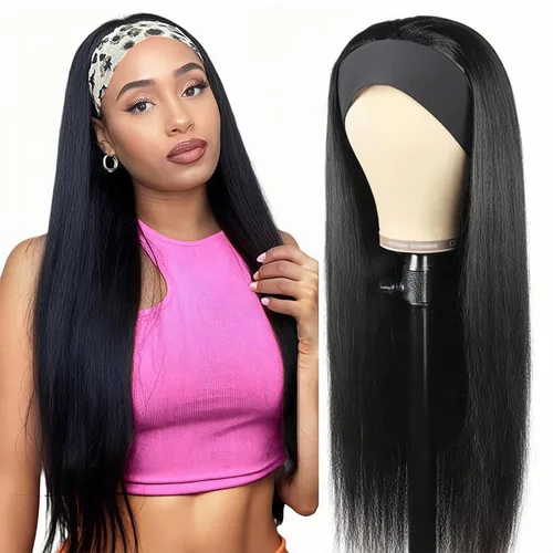Miniatura 26 de Celiarita Media peluca de cabello humano rizado birmano 3 en 1, cordón sin costuras, con volteo por la mitad de la peluca, línea de cabello