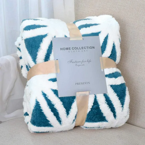 Miniatura 15 de LOMAO – Manta de vellón sherpa, suave y mullida de doble faz para sillón, sofá o cama (negro, 51 x 63 pulgadas)