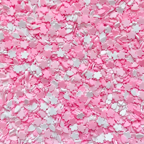 Miniatura 30 de EHOPE - Rodajas de arcilla de polímero blancas con forma de copo de nieve para decoración de uñas, manualidades DIY, pasteles, fundas para teléfono