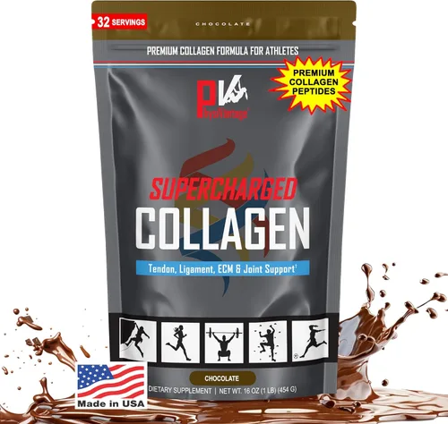 PhysiVantage Polvo de péptidos de colágeno supercargados, colágeno hidrolizado para apoyo a la salud de las articulaciones, tendones, ligamentos y