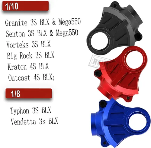 Miniatura 2 de Upgrades Part for 1/10 Big Rock/Granite/Vorteks/Senton 3S BLX & Mega550,1/10 Outcast/Kraton 4S BLX 4WD,1/8 Typhon/Vendetta 3S BLX & Mega550,Funda