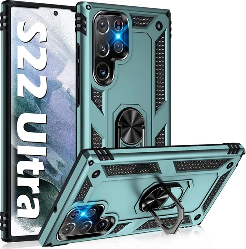 Funda protectora resistente para Samsung Galaxy S22 Ultra de grado militar, a prueba de golpes, Galaxy S22 Ultra 5G, funda protectora resistente