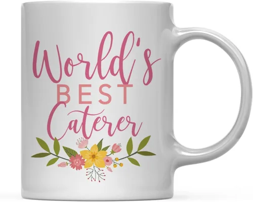 Miniatura 56 de Andaz Press Taza de café de 11 oz, regalo de broma de la mejor abbuela del mundo, diseño floral, paquete de 1