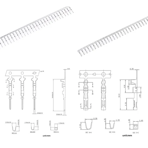 Miniatura 5 de Gikfun 780 unids 0.100 in paso 1 2 3 4 5 6pin vivienda conector Dupont alambre macho hembra crimpadoras adaptador adaptador kit surtido para RC