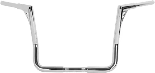 Miniatura 9 de TCMT Barra Ape Hanger Negra de 12" Rise, Manillar Grueso de 1-1/4", Compatible con Harley Dressers Baggers Touring CVO Street Glide Tri Glide